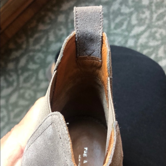 Rag&bone Chelsea Walker Boot Grey suede size 39/9 - Picture 14 of 15